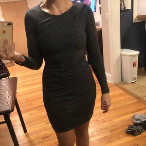 Banana Republic grey sweater dress